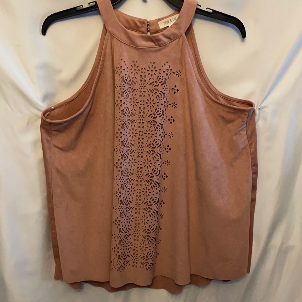 Taylor & Sage tank top. Size XL. Pink